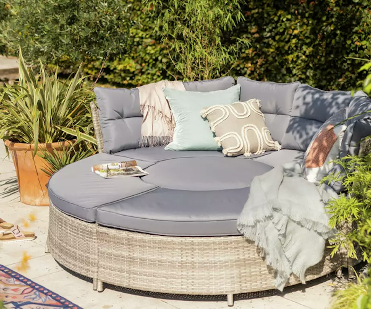 Argos rattan garden furniture sale hotsell